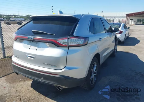 2015 Ford Edge Titanium from USA, damaged, VIN 2FMTK3K93FBB16705